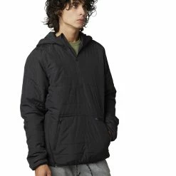 Fox Racing Anorak Howell Hooded Puffy - Noir