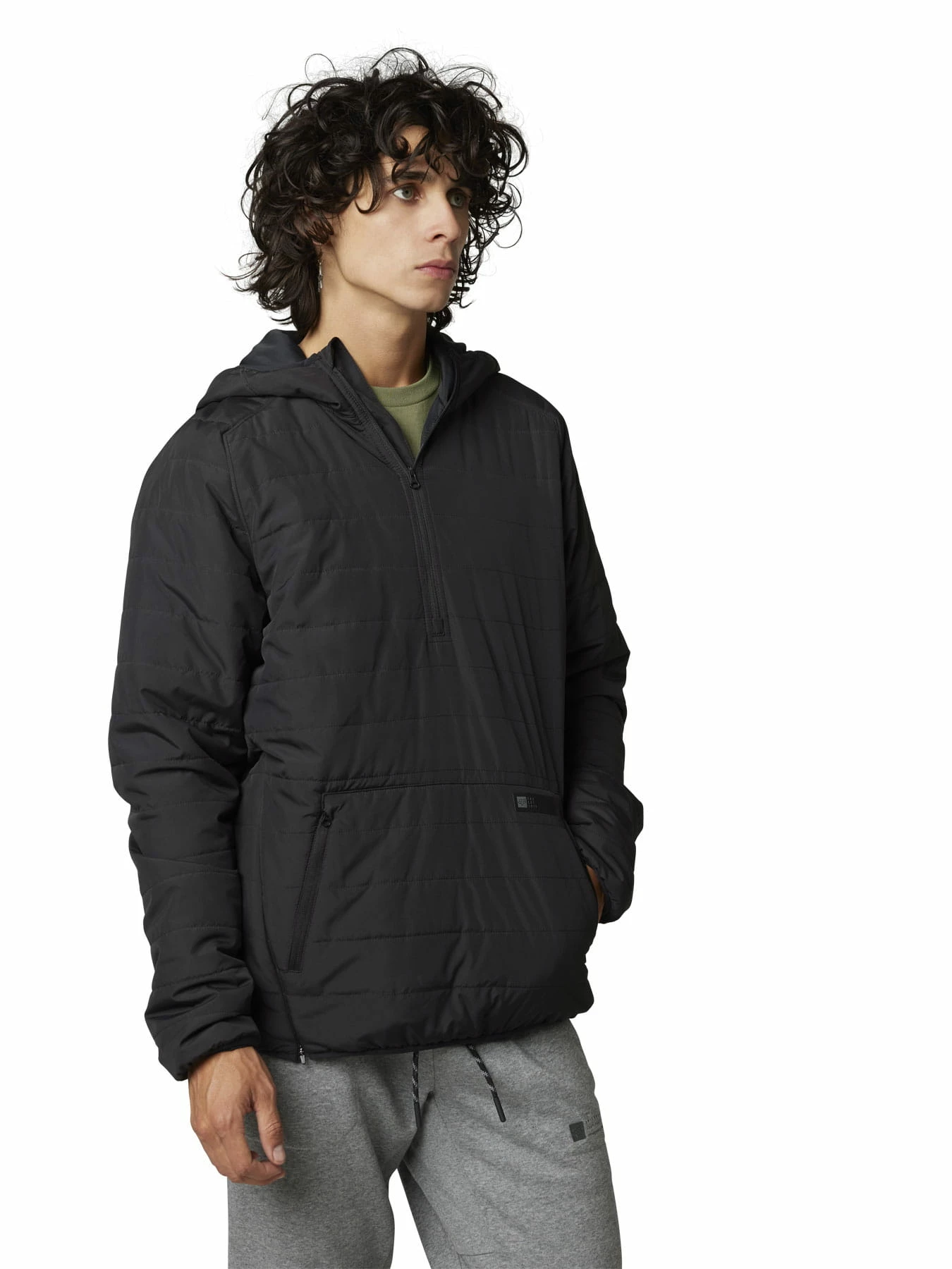 Fox Racing Anorak Howell Hooded Puffy - Noir 1 Fox Racing Anorak Howell Hooded Puffy - Noir