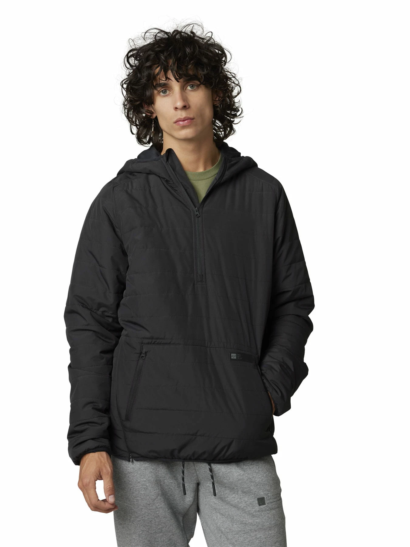 Fox Racing Anorak Howell Hooded Puffy - Noir 2 Fox Racing Anorak Howell Hooded Puffy - Noir – Image 2