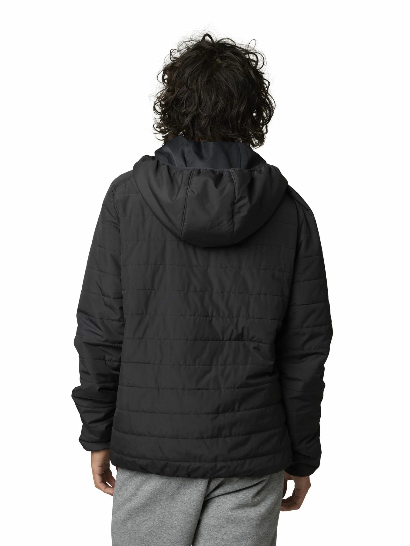 Fox Racing Anorak Howell Hooded Puffy - Noir 3 Fox Racing Anorak Howell Hooded Puffy - Noir – Image 3