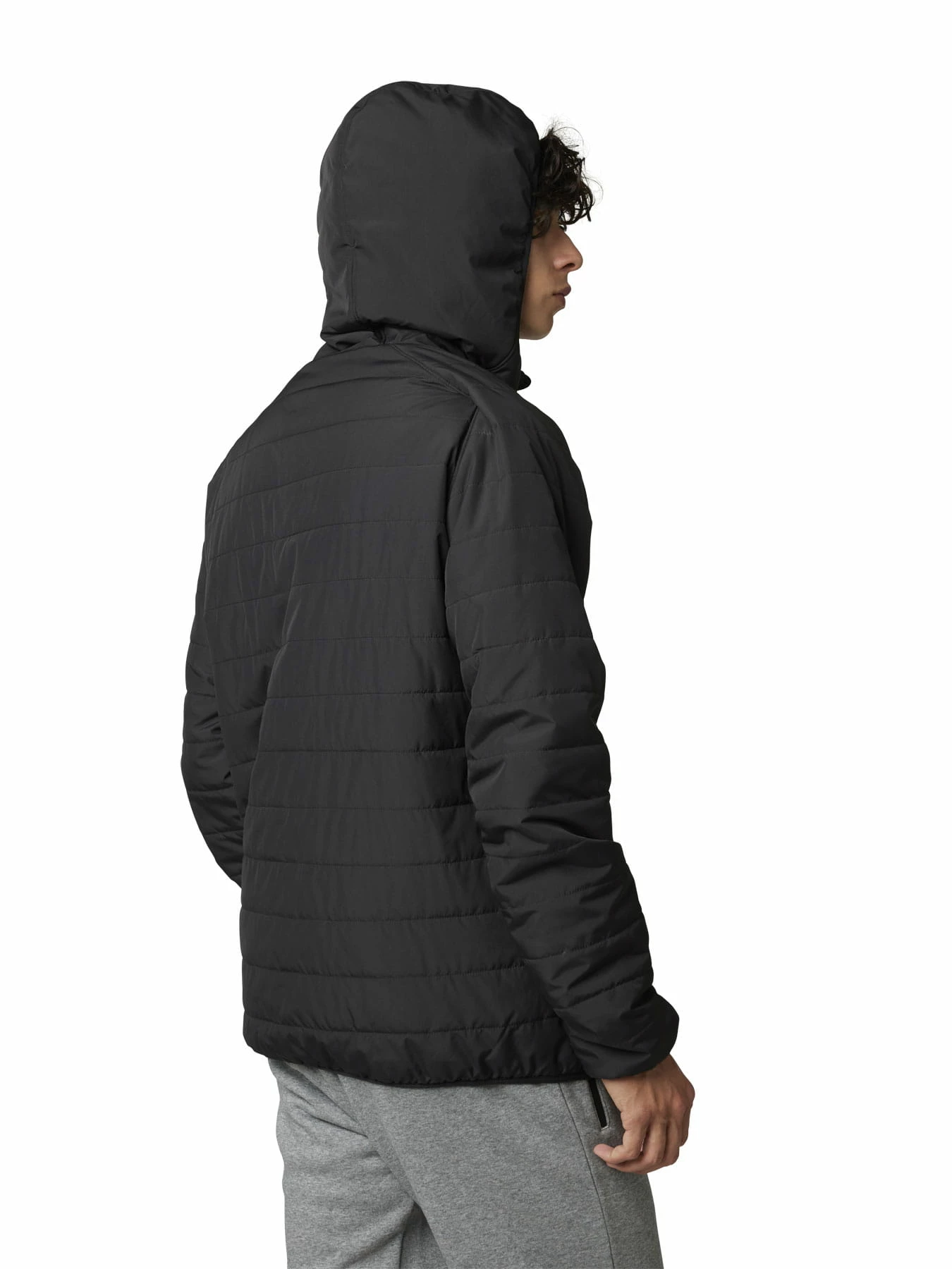 Fox Racing Anorak Howell Hooded Puffy - Noir 4 Fox Racing Anorak Howell Hooded Puffy - Noir – Image 4