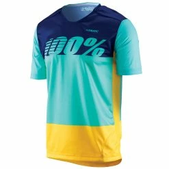 100% Maillot Enduro/Trail Airmatic - Drapeau Menthe