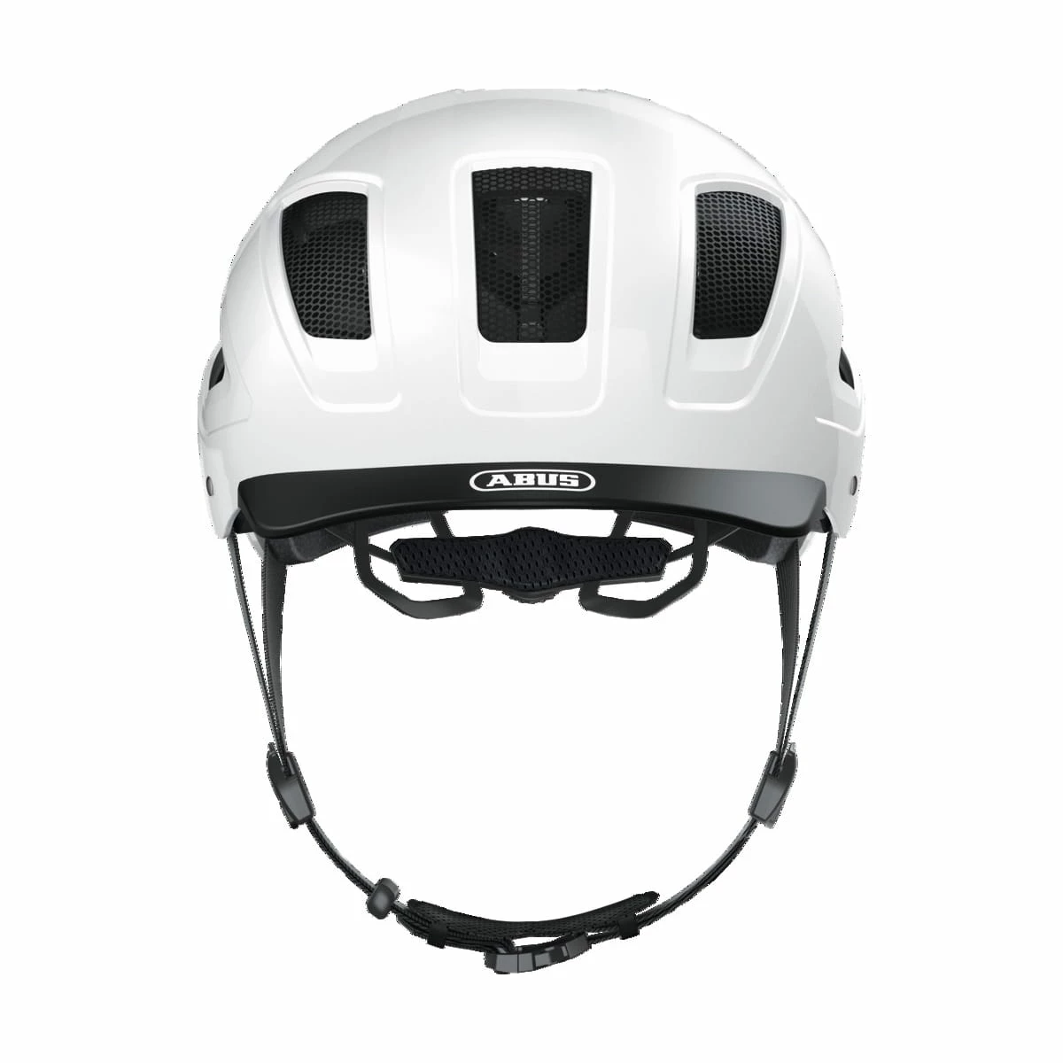 Abus Casque De Vélo Hyban 2.0 - Blanc 2 Abus Casque De Vélo Hyban 2.0 - Blanc – Image 2