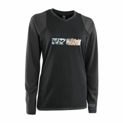 ION Bike Tee Scrub Amp LS Women Noir
