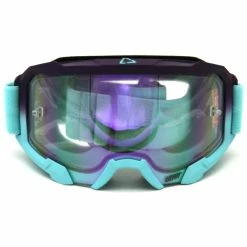 LEATT Lunettes Velocity 4.5 Iriz Anti Fog Lens Light Blue/Purple