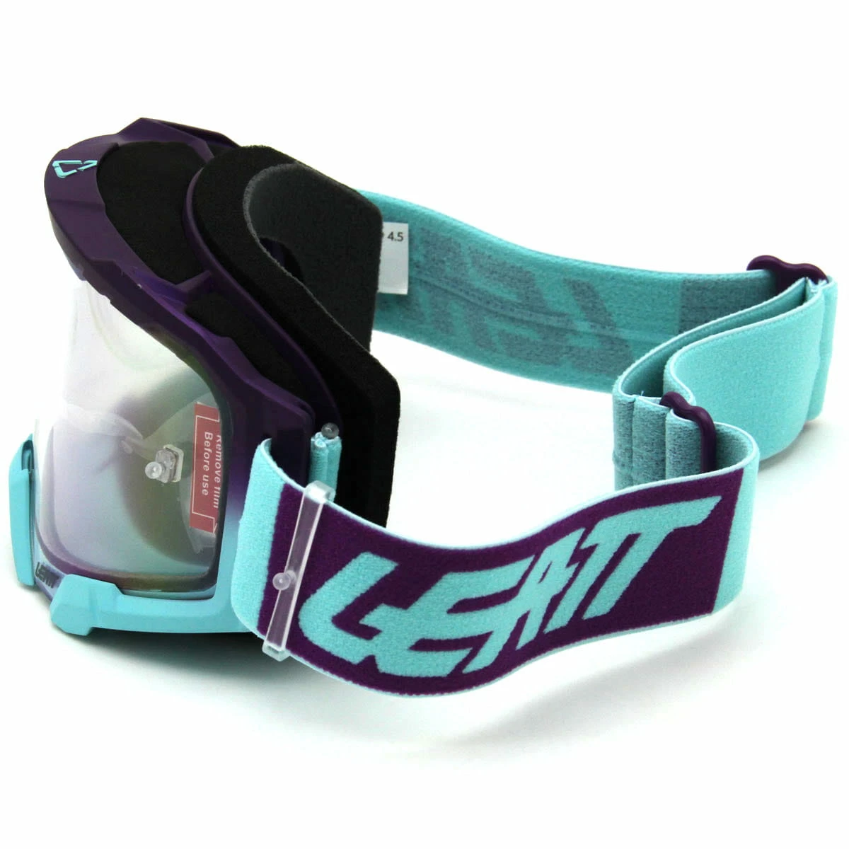 LEATT Lunettes Velocity 4.5 Iriz Anti Fog Lens Light Blue/Purple 2 LEATT Lunettes Velocity 4.5 Iriz Anti Fog Lens Light Blue/Purple – Image 2