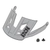 IXS Visière De Remplacement + Broches Pour Trigger AM - Gris