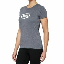 100% T-shirt Icon Womens - Noir