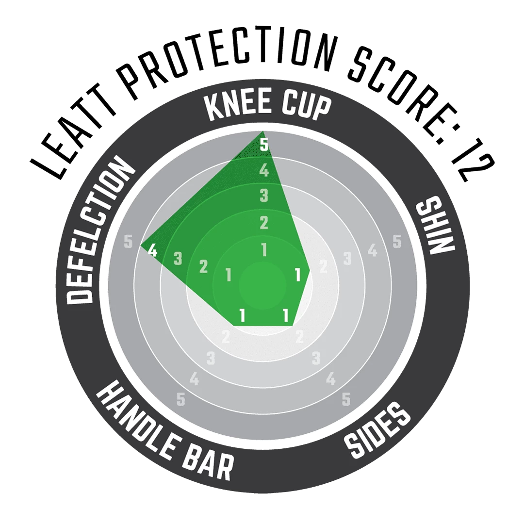 LEATT Protège-genoux AirFlex Hybrid - Noir 2 LEATT Protège-genoux AirFlex Hybrid - Noir – Image 2