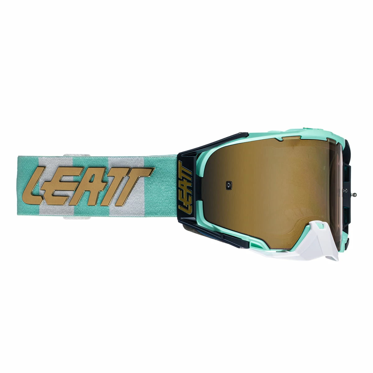 LEATT Lunettes De Protection Anti-buée Velocity 6.5 Iriz Mirror Lens - Light Blue/Bronze 1 LEATT Lunettes De Protection Anti-buée Velocity 6.5 Iriz Mirror Lens - Light Blue/Bronze