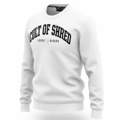 LOOSE RIDERS Col Ras Du Cou En Laine Polaire - Blanc