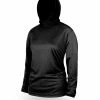 LOOSE RIDERS Womens Hooded Jersey - Noir