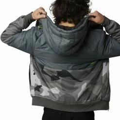 Fox Racing Lindon Sasquatch Fleece - Black Camo 6 Fox Racing Lindon Sasquatch Fleece - Black Camo -Vélos Soldes LindonSasquatchFleece blackcamo 3