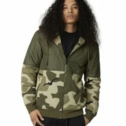 Fox Racing Lindon Sasquatch Fleece - Olive Camo
