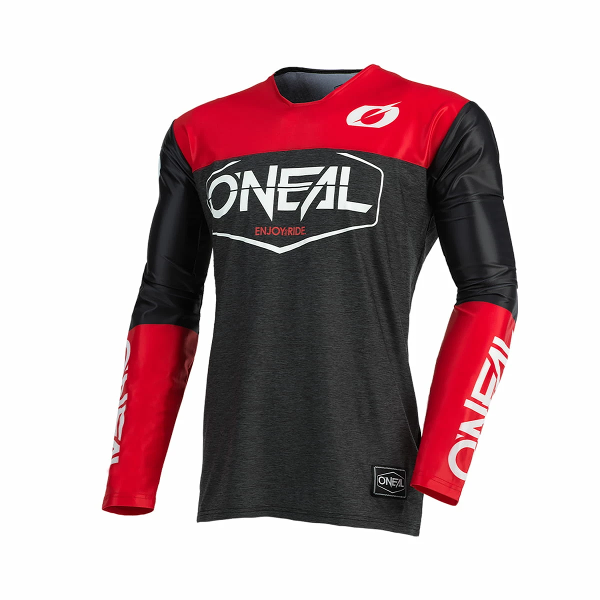 Oneal Mayhem Hexx - Maillot à Manches Longues - Noir/Rouge 1 Oneal Mayhem Hexx - Maillot à Manches Longues - Noir/Rouge