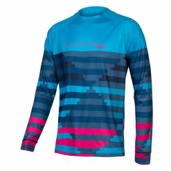 Endura T-shirt MT500 Supercraft (manches Longues) - Electric Blue