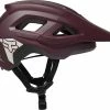 Fox Racing Mainframe Helmet Trvrs, CE - Dark Maroon