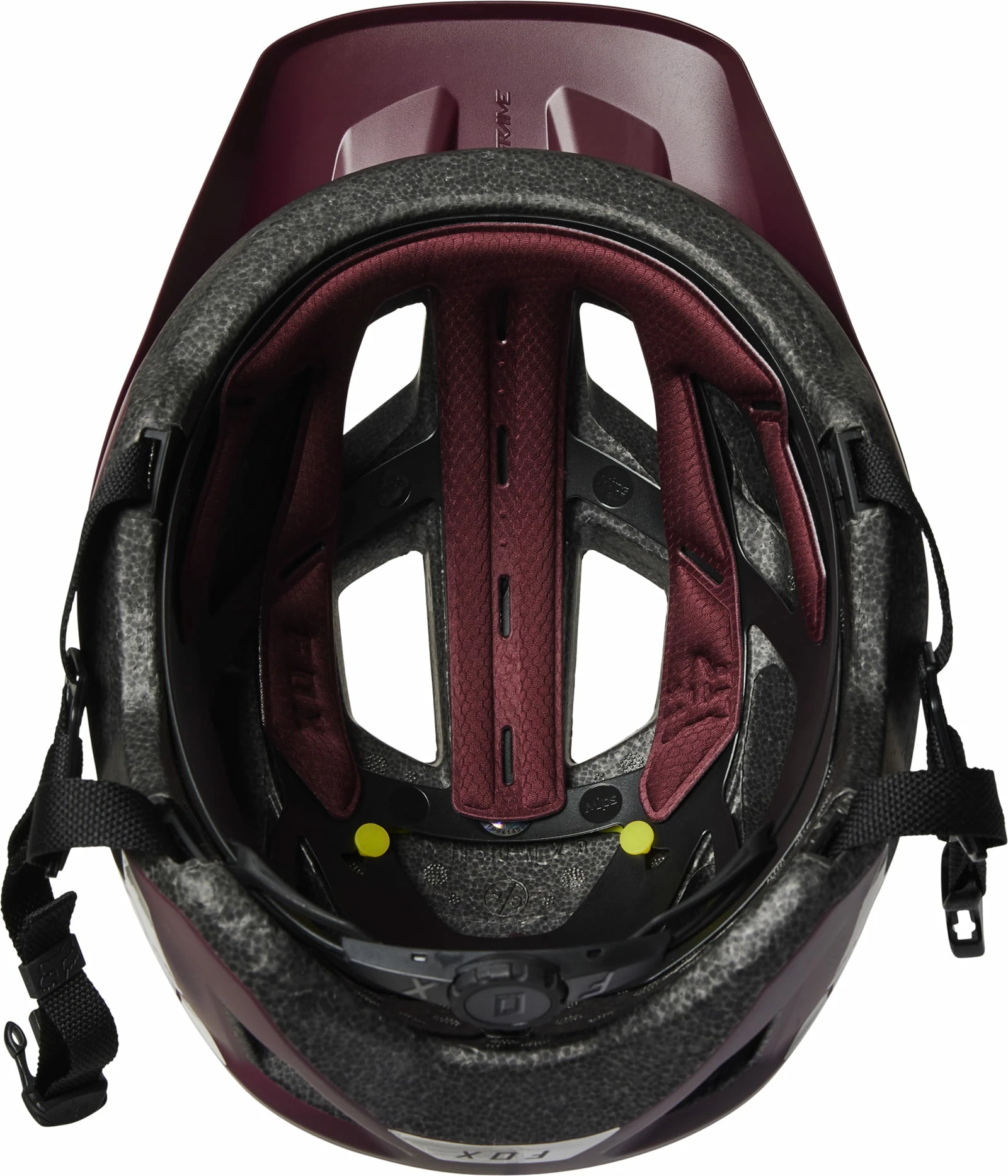 Fox Racing Mainframe Helmet Trvrs, CE - Dark Maroon 5 Fox Racing Mainframe Helmet Trvrs, CE - Dark Maroon – Image 5