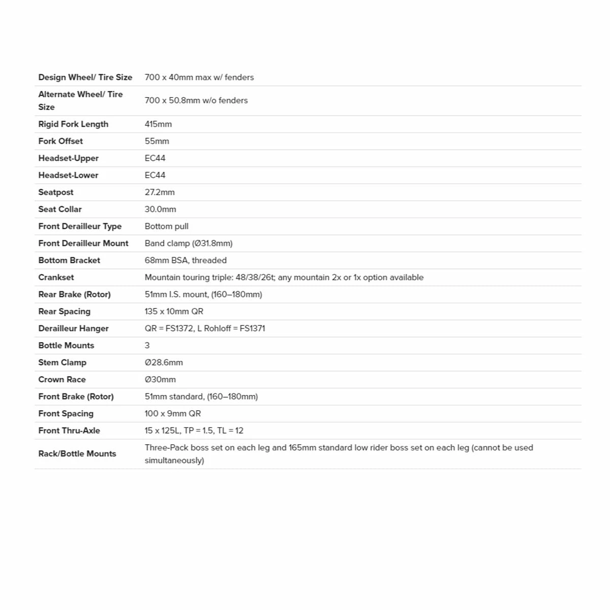 Salsa Marrakesh - Kit De Cadre Pour Vélo De Voyage 4 Salsa Marrakesh - Kit De Cadre Pour Vélo De Voyage – Image 4