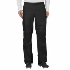 VAUDE Drop Pants II - Pantalon De Pluie - Noir 7 VAUDE Drop Pants II - Pantalon De Pluie - Noir -Vélos Soldes Men Drop Pants II 2