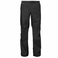 VAUDE Drop Pants II - Pantalon De Pluie - Noir