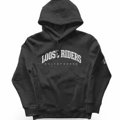 LOOSE RIDERS Pull à Capuche Technique Pour Homme - Noir