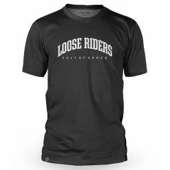 LOOSE RIDERS Maillot Technique Manches Courtes Homme - Noir