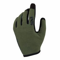 IXS Gants De Cyclisme Carve - Olive Green/Black