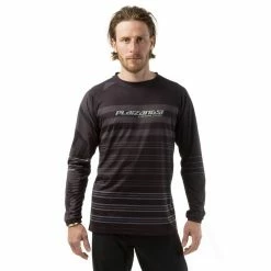 PLATZANGST Maillot LS - Noir