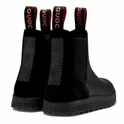 Quoc Chelsea Boot City Shoe - Noir 8 Quoc Chelsea Boot City Shoe - Noir -Vélos Soldes QU FOO 0030 CHELSEA Black Heel ID 35383