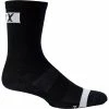 Fox Racing 6'' Flexair Merino - Chaussettes - Noir/Blanc