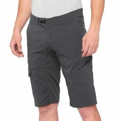 100% Ridecamp Short - Charcoal