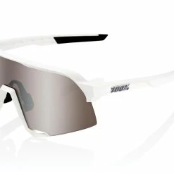 100% S3 - Lentilles HiPER Mirror - Blanc Mat HiPER Argent