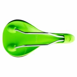 Fabric Selle Plate Scoop Elite - Noir/Vert -Vélos Soldes Scoop elite flat saddle black green Base