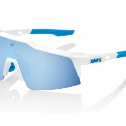 100% Speedcraft SL Movistar - Lentilles HiPER Blue Multi Mirror - Team White