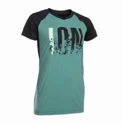 ION Tee-shirt SS Lettres Scrub AMP WMS - Vert De Mer