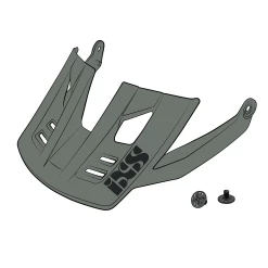 IXS Visière De Remplacement + Broches Pour Trigger FF - Graphite