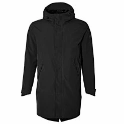 BASIL Parka De Pluie Pour Hommes Mosse - Noir