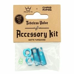 Peaty's Set D'accessoires Pour Valves - Turquoise