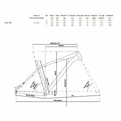 Octane One Kit Cadre Kode Commuter/Cross - Noir -Vélos Soldes Unbenannt