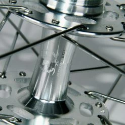 Novatec Paire De Roues Singlespeed/Fixed - Argent Poli -Vélos Soldes VR Silber detail1