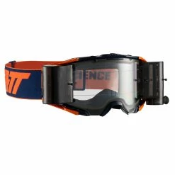 LEATT Lunettes De Protection Velocity 6.5 Avec Système Roll-Off - Orange