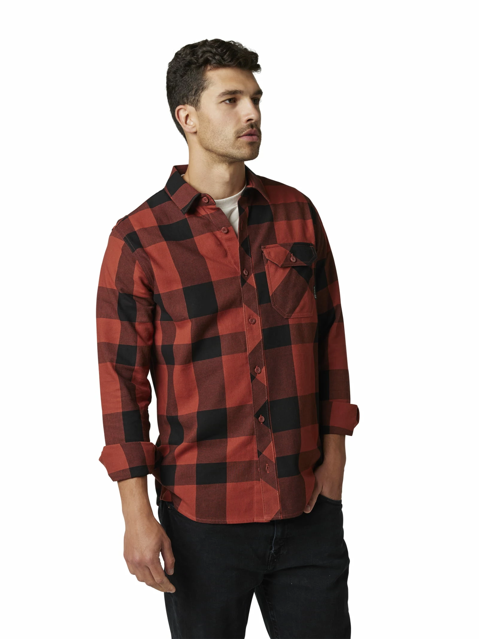 Fox Racing Voyd 2.0 Flannel - Cuivre 1 Fox Racing Voyd 2.0 Flannel - Cuivre