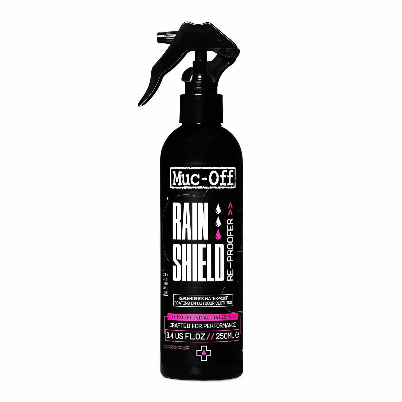 Muc-Off Rain Shield Re-Proofer - 250 Ml 1 Muc-Off Rain Shield Re-Proofer - 250 Ml