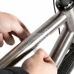 Restrap Kit De Protection Du Cadre - Transparent/Blanc -Vélos Soldes White Bicycle Protection Kit3 scaled