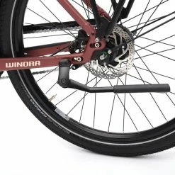 Winora Sinus N5 Cadre Bas - Maroonred Matt -Vélos Soldes Winora MY21 Detail Kickstand Sinus N5