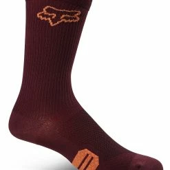 Fox Racing Womens 8" Ranger Sock - Marron Foncé