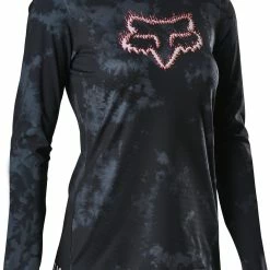 Fox Racing Femmes Flexair LS Jersey TS57 - Noir