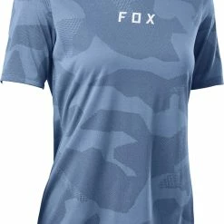 Fox Racing Femmes Ranger TRU DRI SS Jersey Dusty Blue