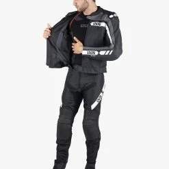 IXS Veste Sport LT RS-500 1.0 - Noir-gris-blanc -Vélos Soldes X51053 391 X60002 031 M 03